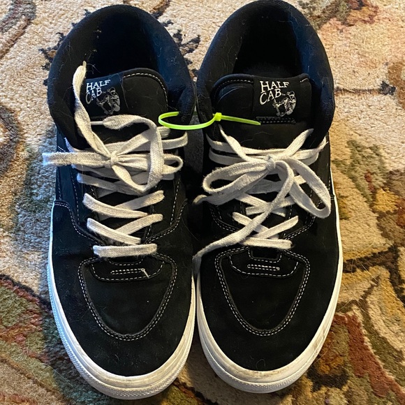 Vans Other - Men’s leather canvas Black half cab Vans 13